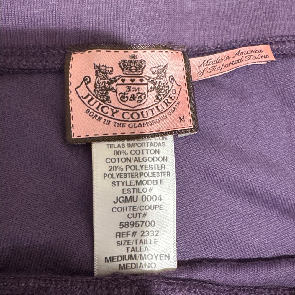 Juicy Velour Purple Lounge Set - Picture 3 of 7